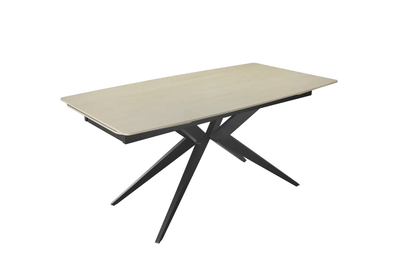 Hela Tisch Lixa T Travertin Optik Beige ca. 160-240x76x90 cm