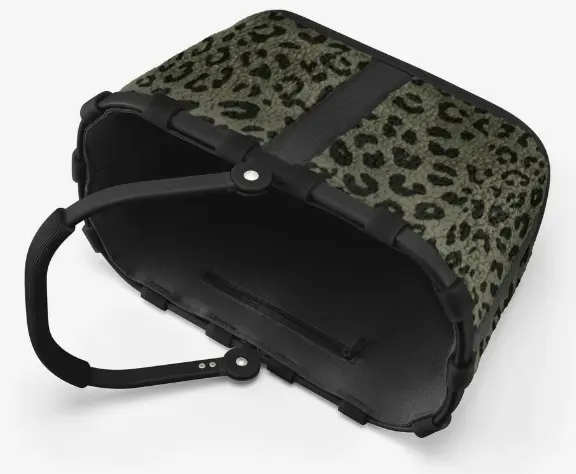 Reisenthel Carrybag XS Teddy Leo olive 33.5x21x19.5 cm