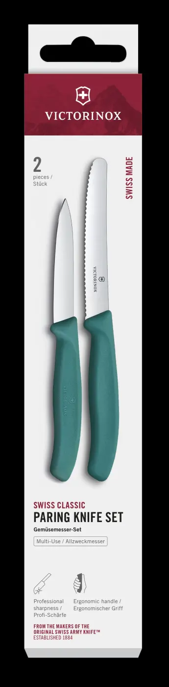 Victorinox Gemüsemesser Swiss Classic 2-tlg grün