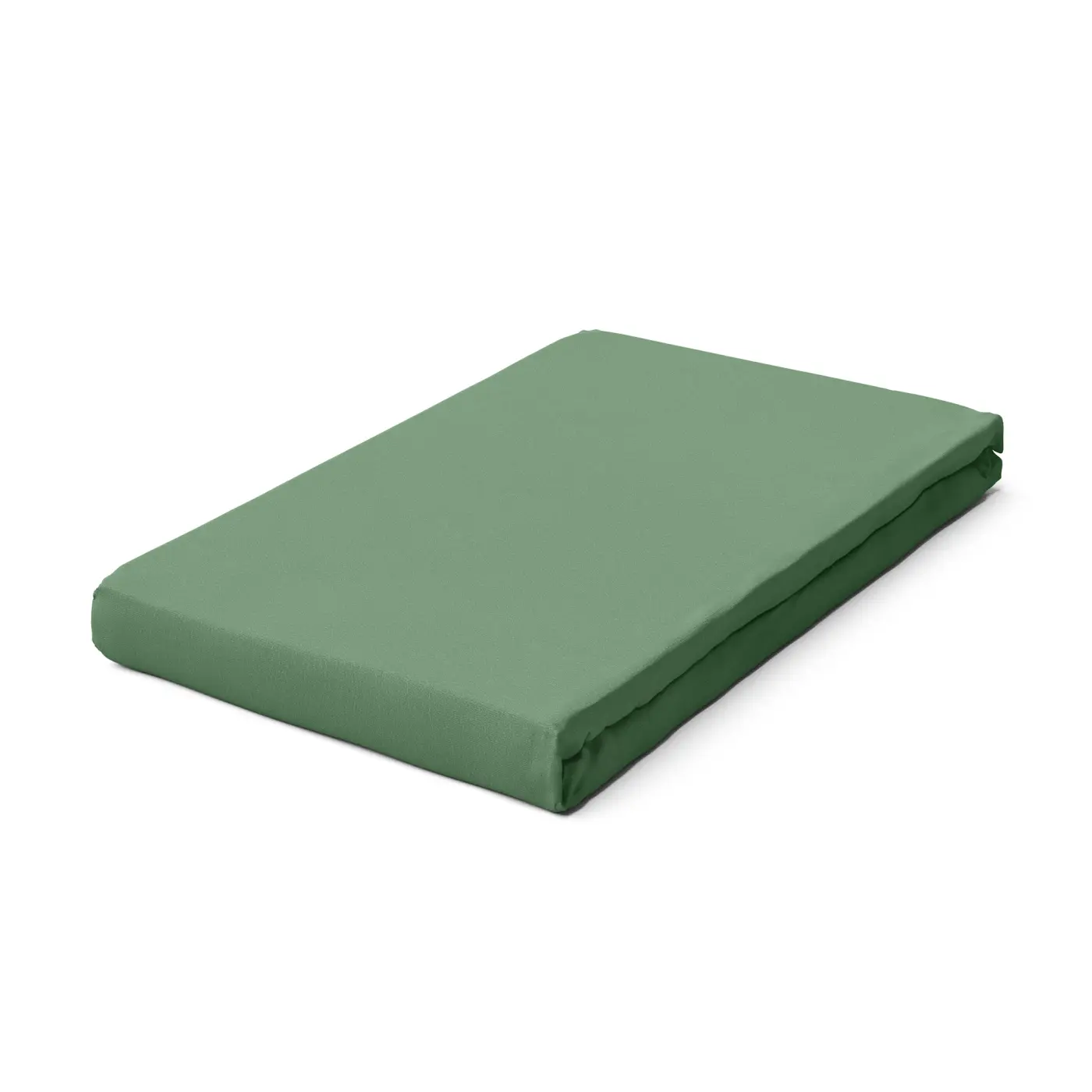 Schlafgut Spannbetttuch Pure140x200-160x220 cm Green Mid