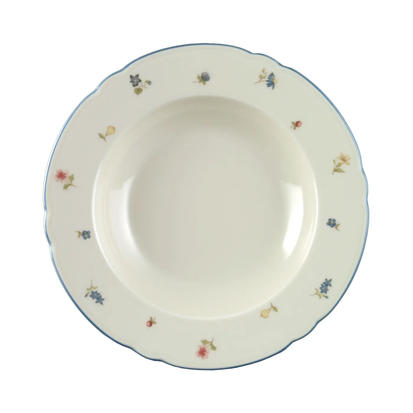 Seltmann Suppenteller rund Marie Luise Streublume 23 cm