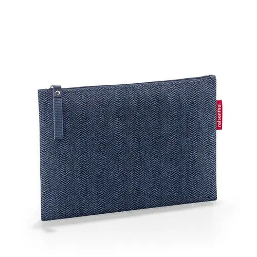 Reisenthel case 1 herringbone dark blue