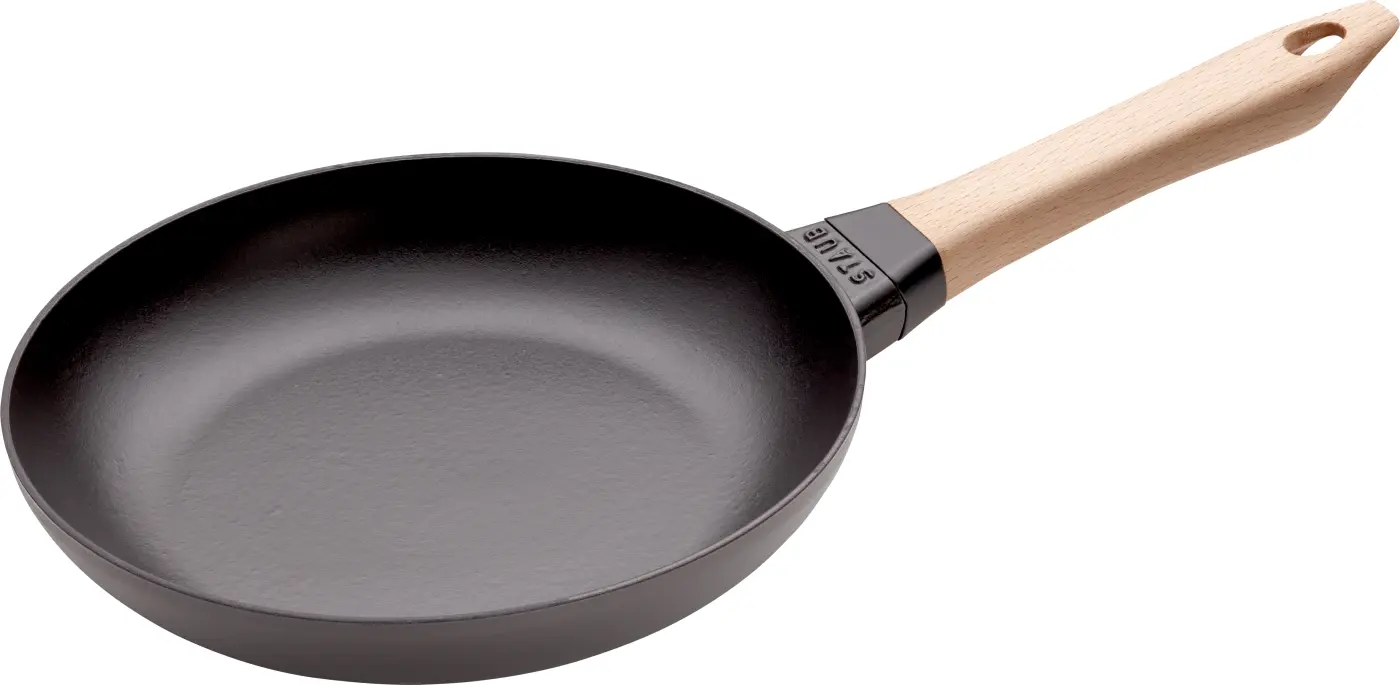 Zwilling Bratpfanne, 24 cm Schwarz Gusseisen, Buche