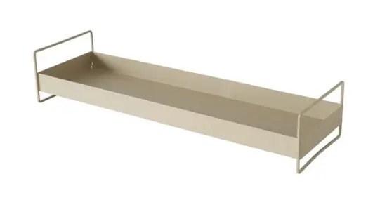 Boltze Tablett Wolga Eisen Beige 19 cm