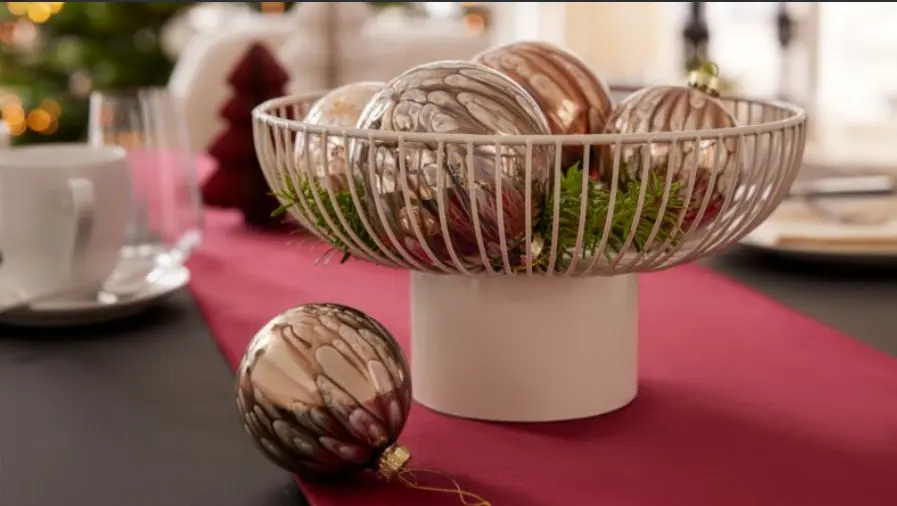 Boltze Schale Cindy Beige Groß