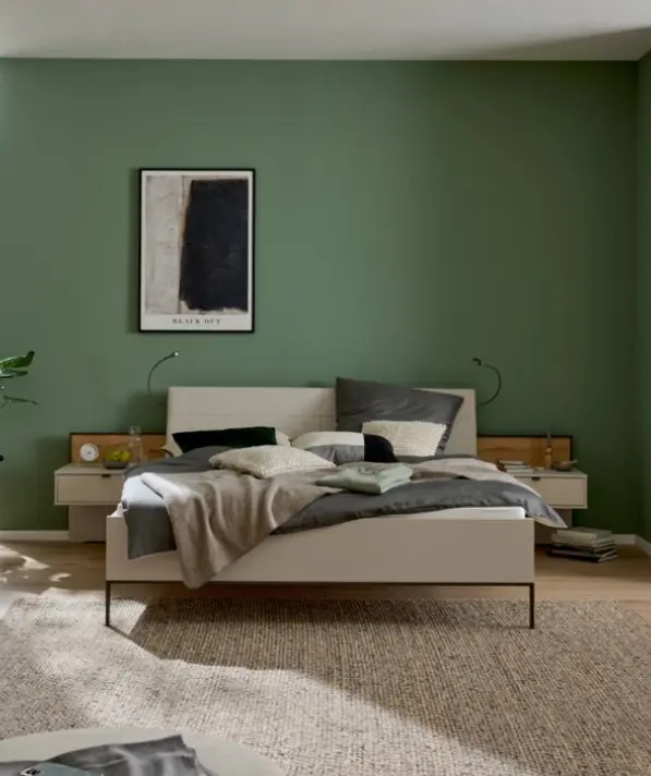 Interliving Schlafzimmer Serie 1036 champagner Dekor/Kerneiche Furnier - ohne Zusatzausstattung -