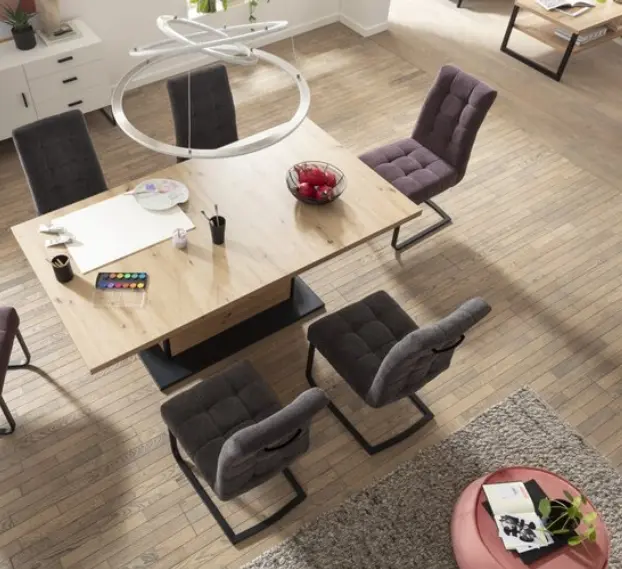 Easy Schwingstuhl Salta Dunkelgrau ca. 48x96x64 cm