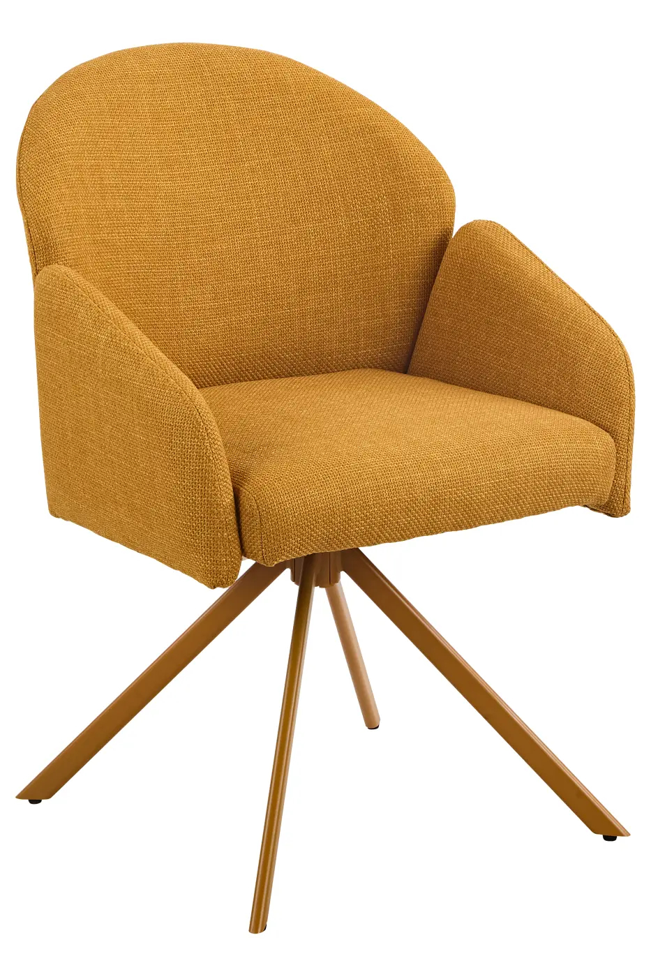 Hela Stuhl Holly S Senf drehbar 57x84x61 cm