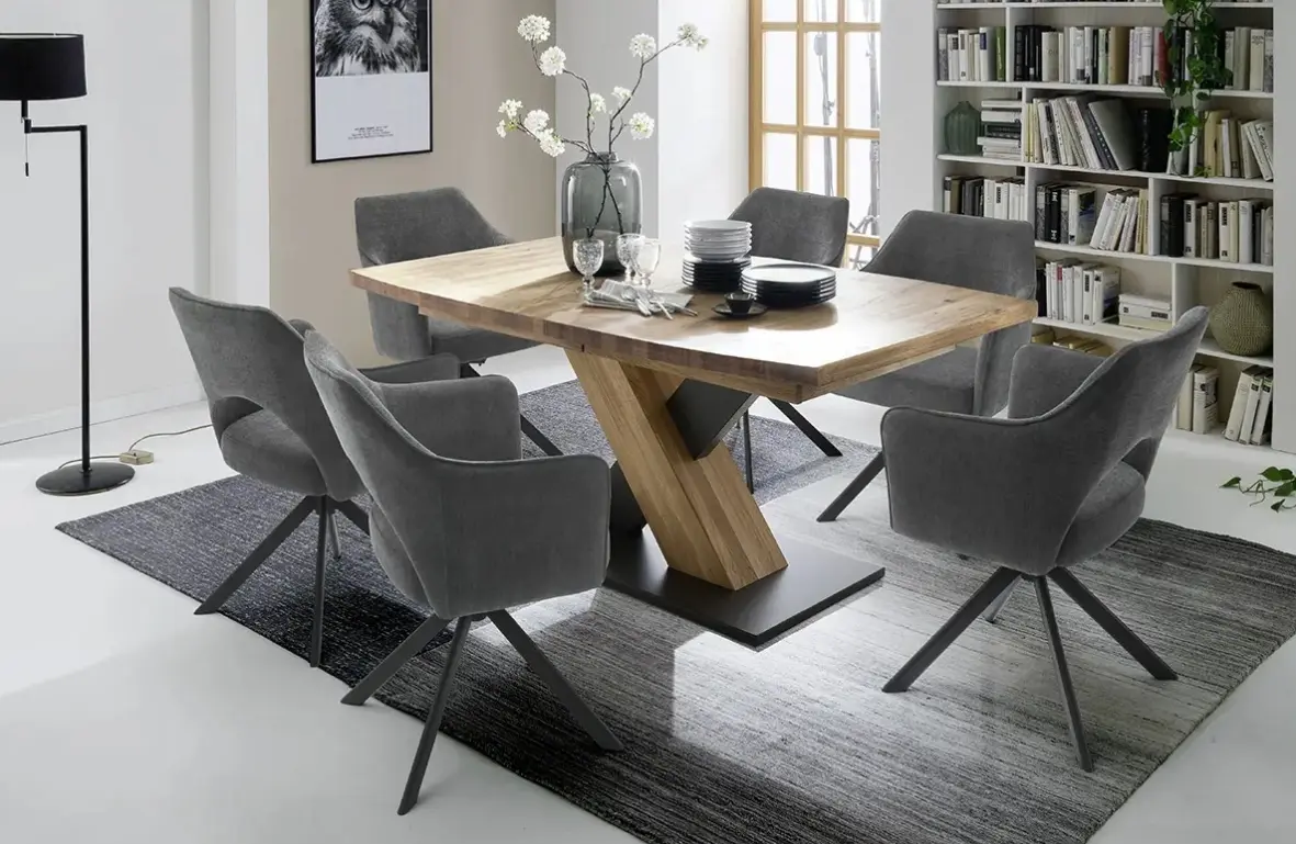 Easy Armlehnstuhl Tavira 4 Dunkelgrau 64x85x61 cm