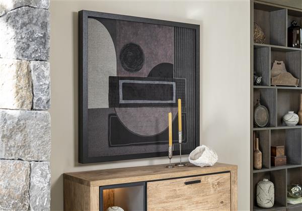 Sundown Bild 100x100cm