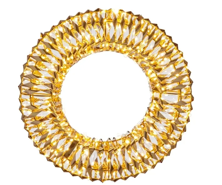 Gasper LED Kranz Gold 40 cm