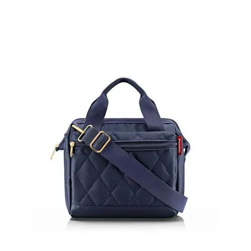 Reisenthel allrounder cross rhombus midnight gold