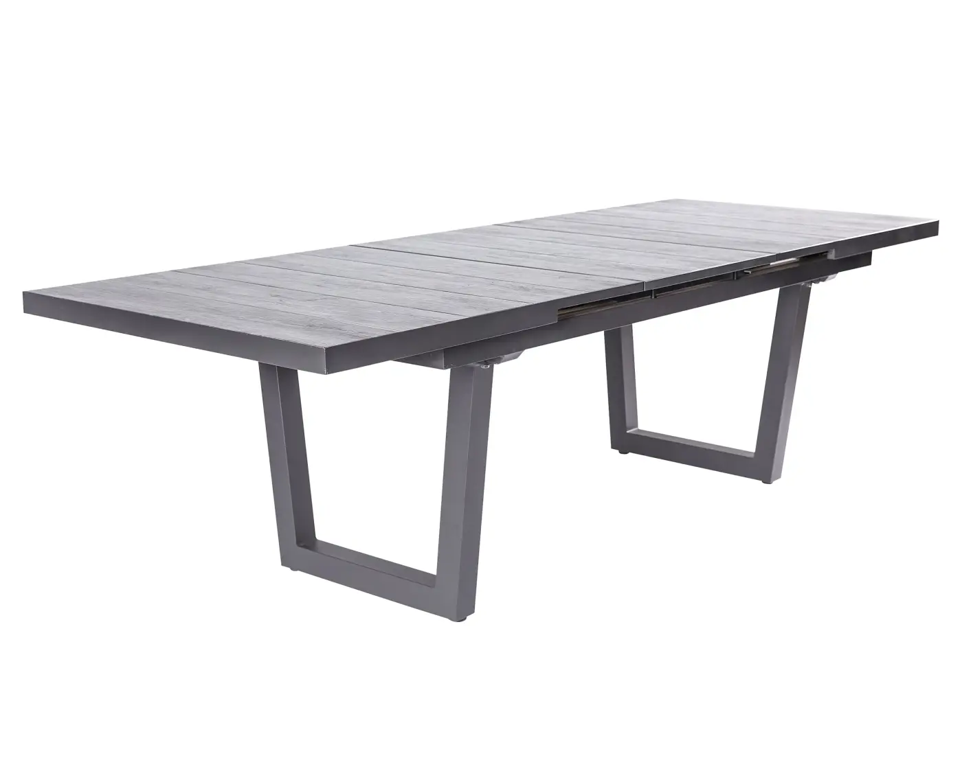 LC Garden Ausziehtisch Keramo ca. 200-260x100x76 cm Dunkelgrau/Anthrazit