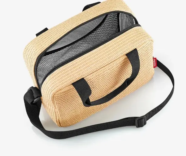 Reisenthel Coolerbag To-Go Raffia Black ca. 23.5x16x12 cm