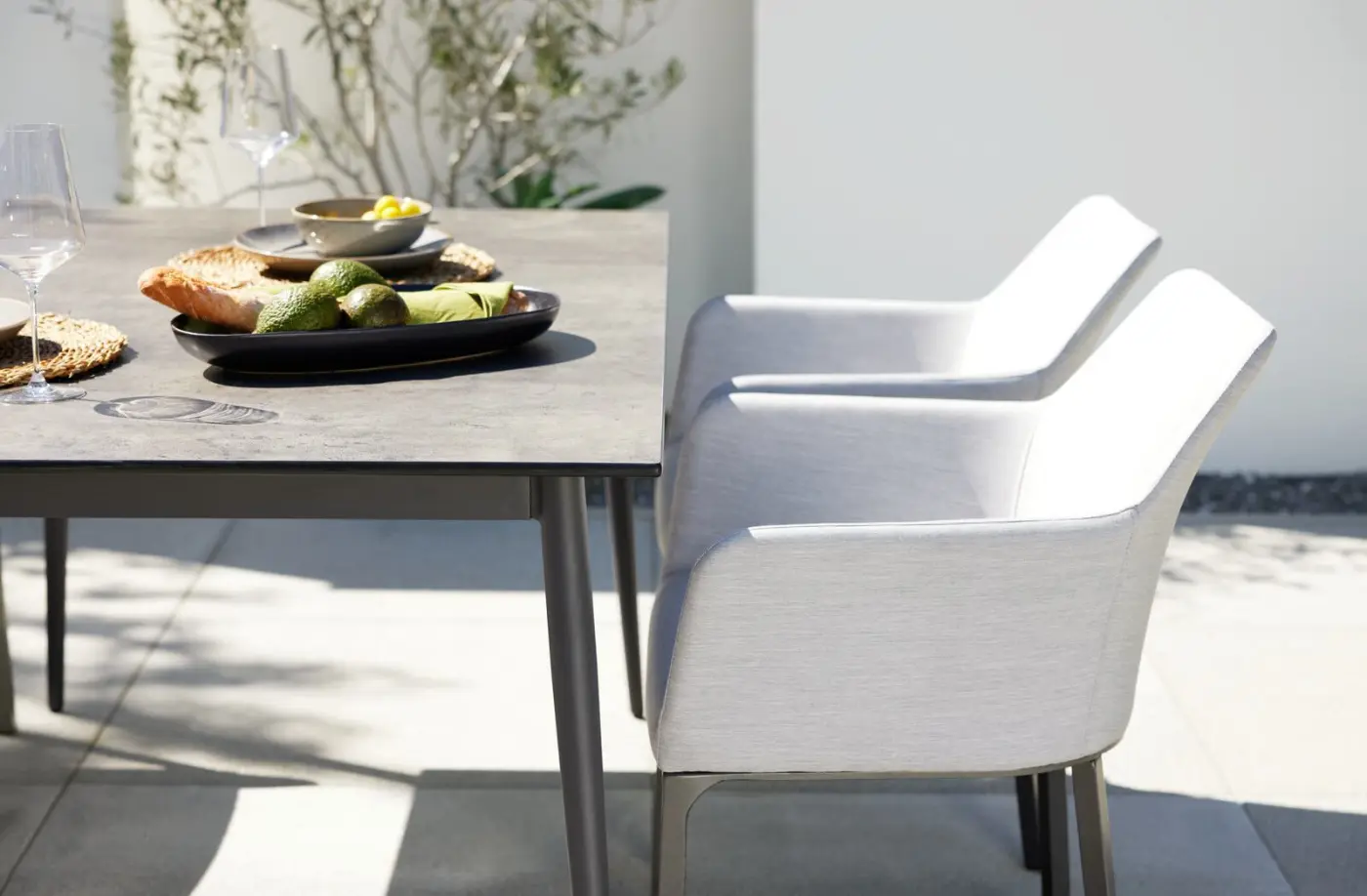 Interliving Polsterstuhl Serie 7003 62x81x62 cm Anthrazit