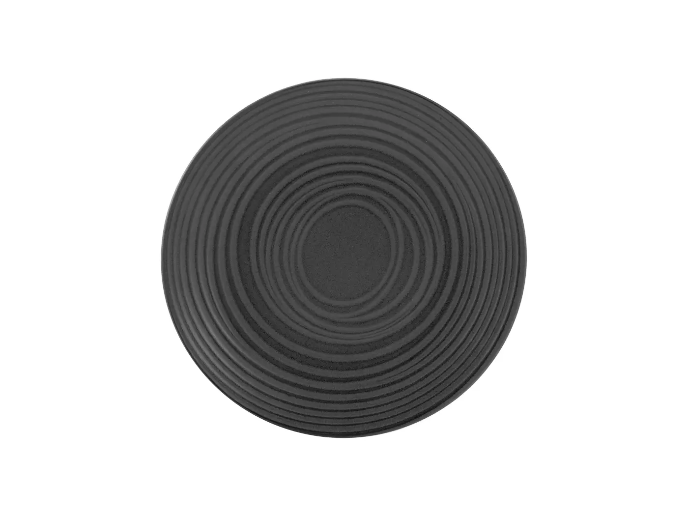Creatable Dessertteller Lava Stone Black 21 cm Schwarz