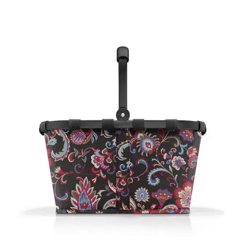 Reisenthel carrybag frame paisley black ca. 48x29x28 cm Reisenthel carrybag frame paisley black