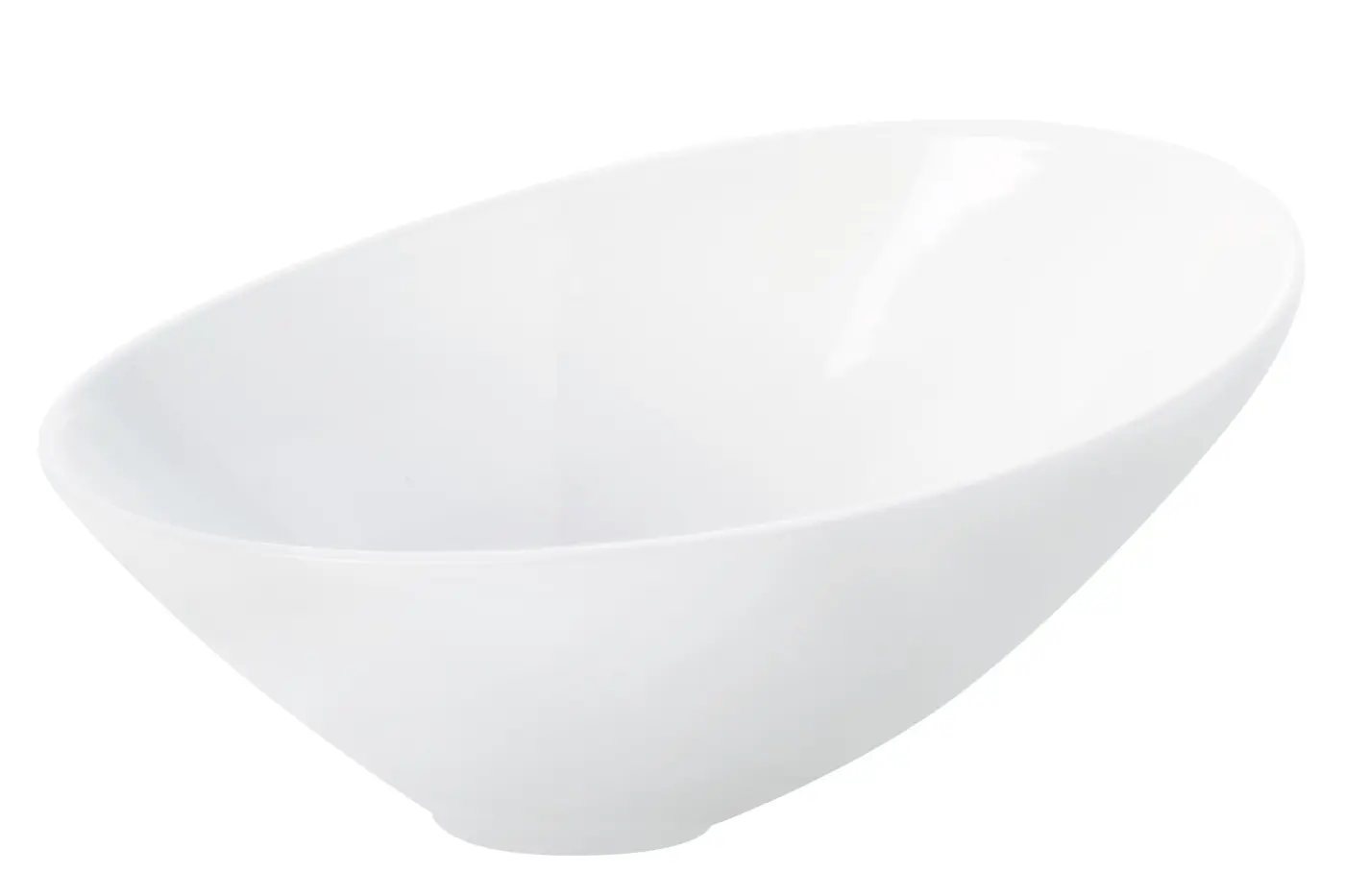 ASA Schale Vongole Asymmetrisch 15 cm Weiß