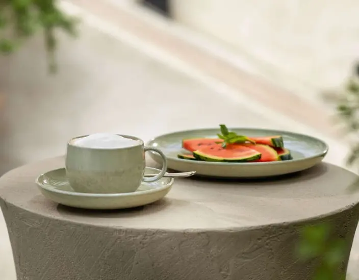 Villeroy & Boch Kaffeetasse Alga Perlemor Grün 270 ml