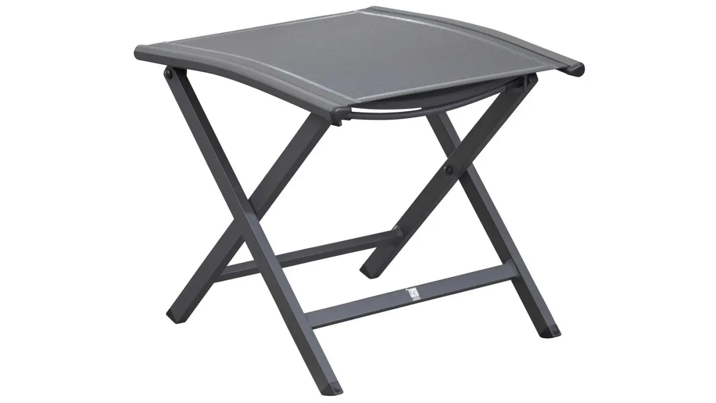 LC Garden Hocker Unicamo ca. 50x50x45 cm Anthrazit