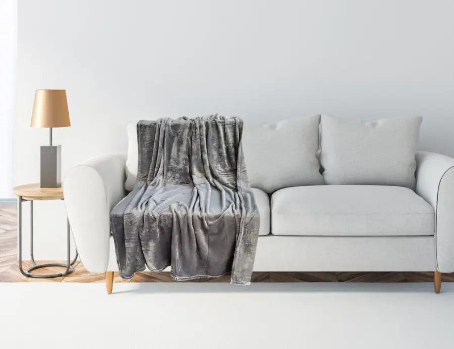 CoSiMa Wohndecke Cozy Anthrazit ca. 150x200 cm
