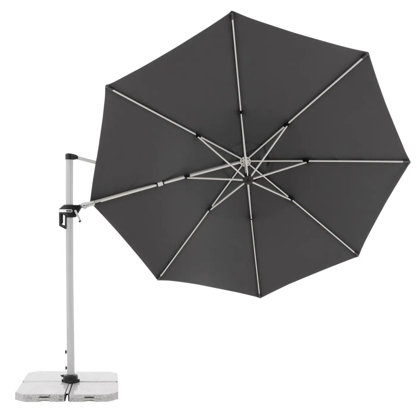 Doppler Pendelschirm ACTIVE ca. 370 cm Durchmesser 8-tlg. Anthrazit Doppler Pendelschirm ACTIVE ca. 370 cm Durchmesser 8-tlg. Anthrazit