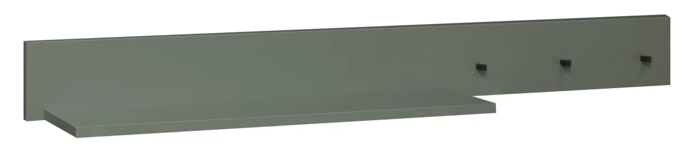 Mäusbacher Hängeregal pine green matt lack