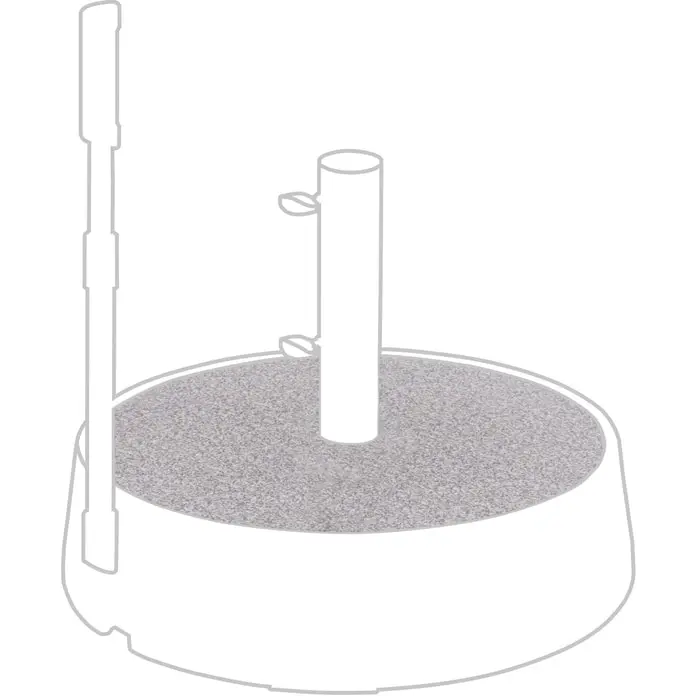 Doppler Dekorplatte Easy Move Switch in Granit grau
