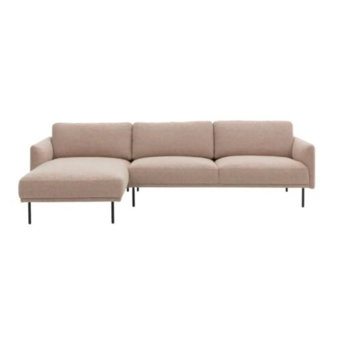 Roomio No. 4104 Polstergarnitur Donna rusty melange, ca. 154x279 cm (Longchair links)