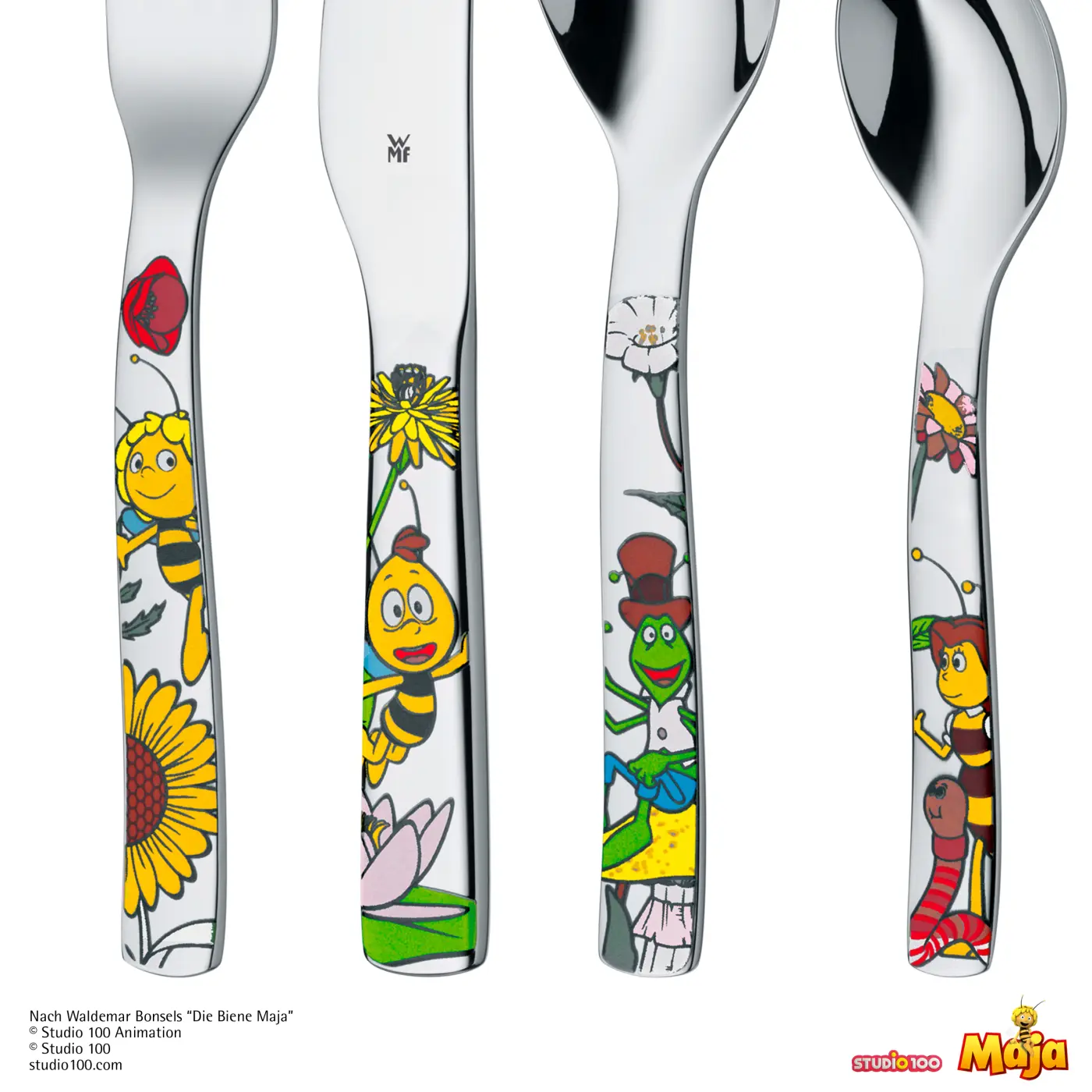 WMF Kinderbesteck-Set Die Biene Maja,