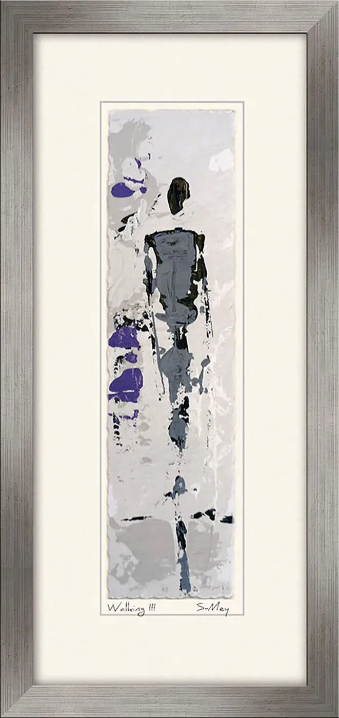 ars graphica Real-Art 76x36cm - Mey: Walking III