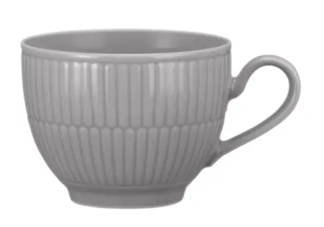 Seltmann Kaffeetasse Amina 0,25 l Silbergrau