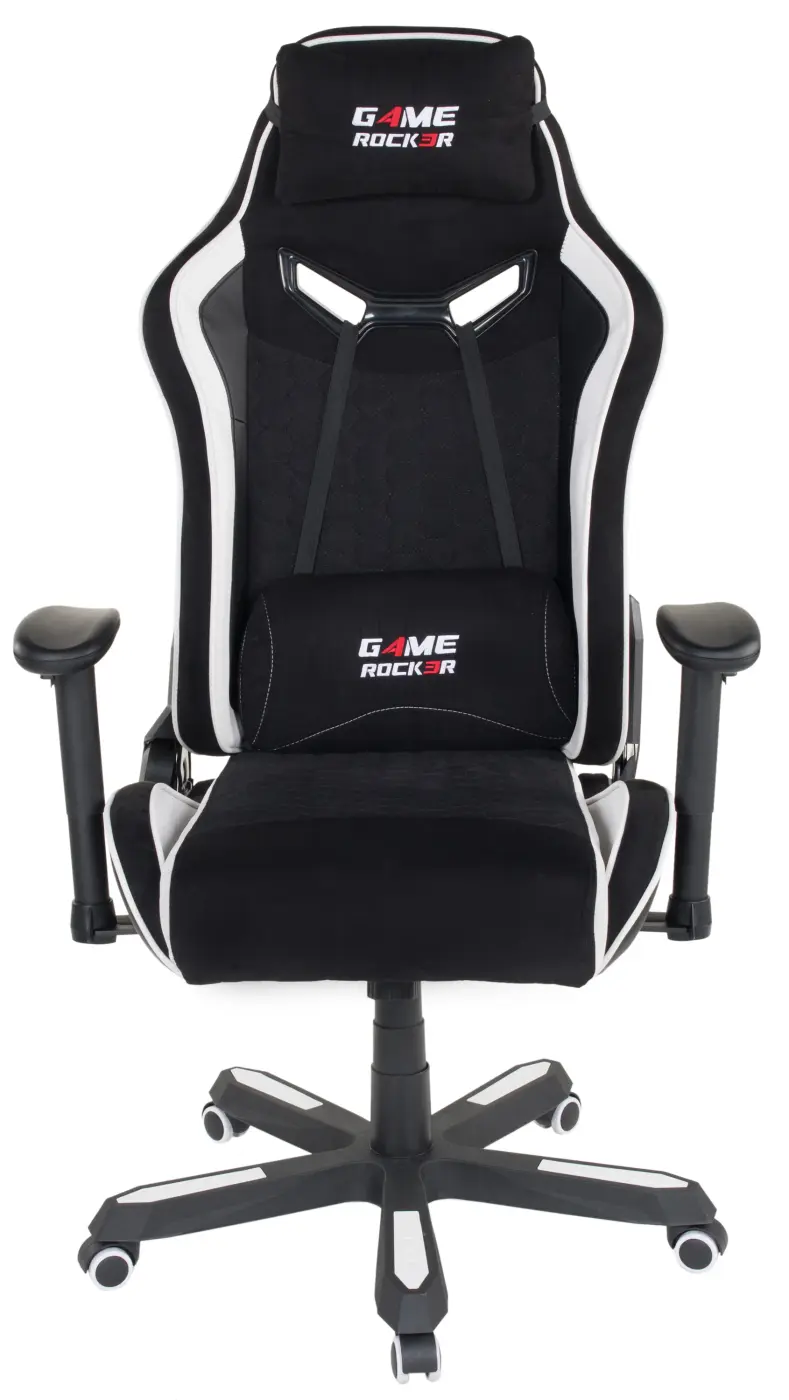 Duo Collection Chefsessel Game-Rocker G-30 Schwarz, belastbar bis 110 kg