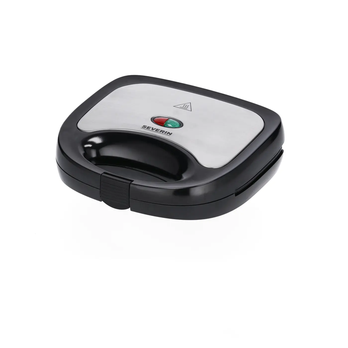 Severin Sandwich-Toaster Edelstahl-gebürstet schwarz
