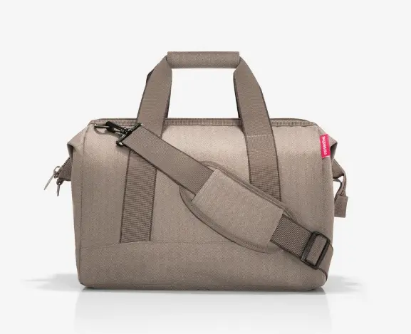 Reisenthel Allrounder M Herringbone mokka ca. 40x33,5x24 cm