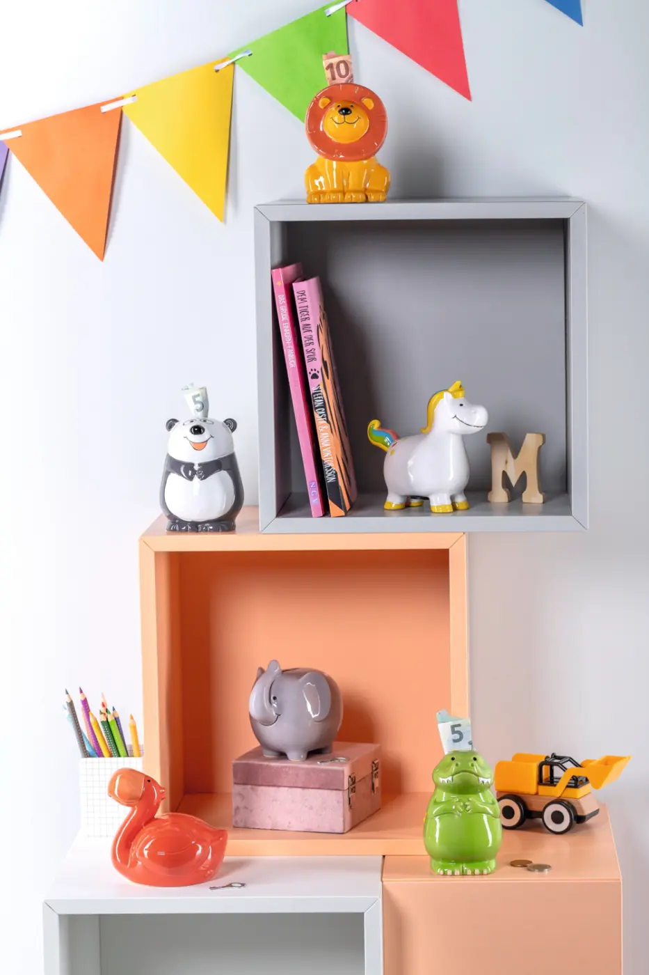 Leonardo Spardose BAMBINI 11,5 cm grau