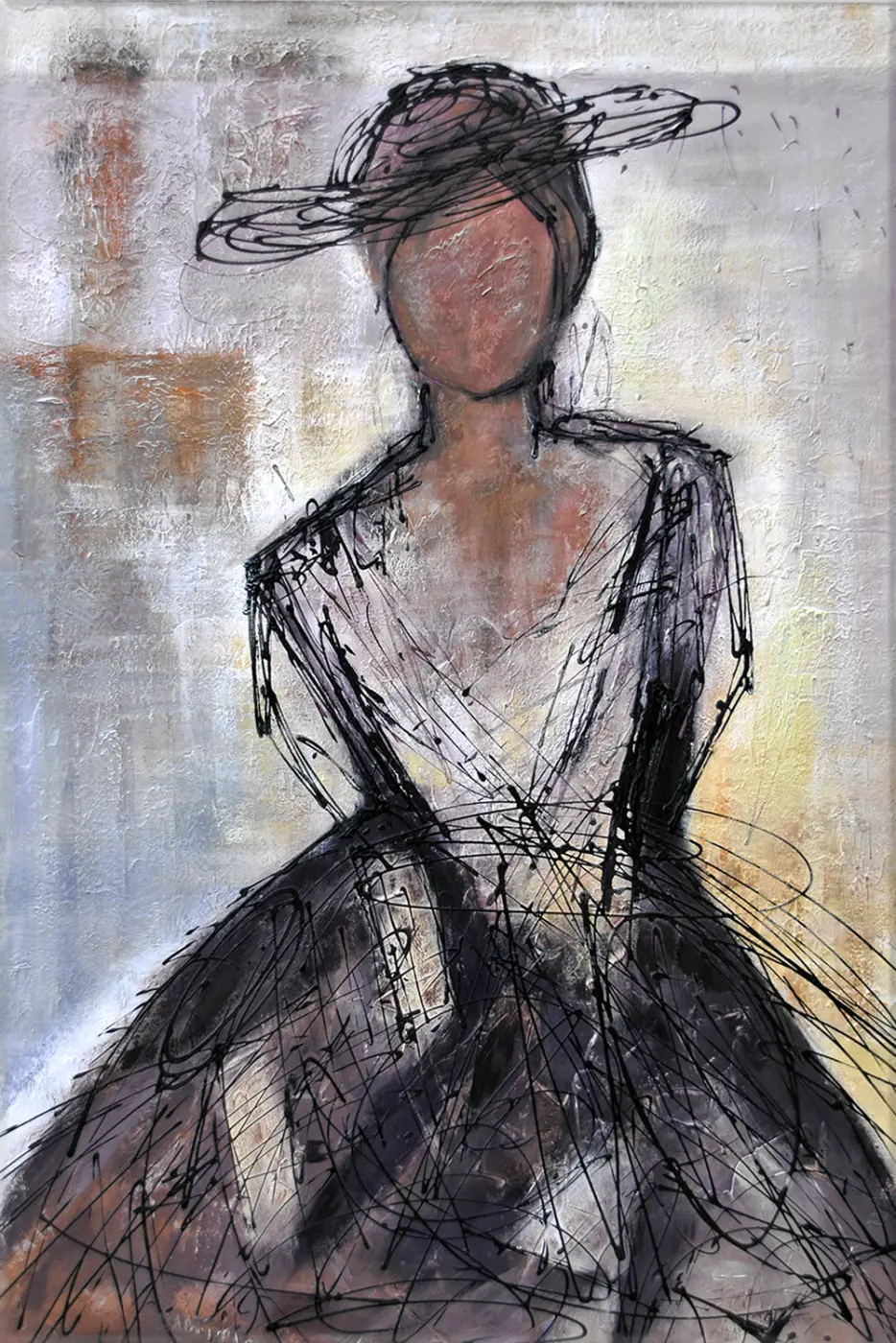 ars graphica Original-Art 120x80cm - Schumsk: My Lady II