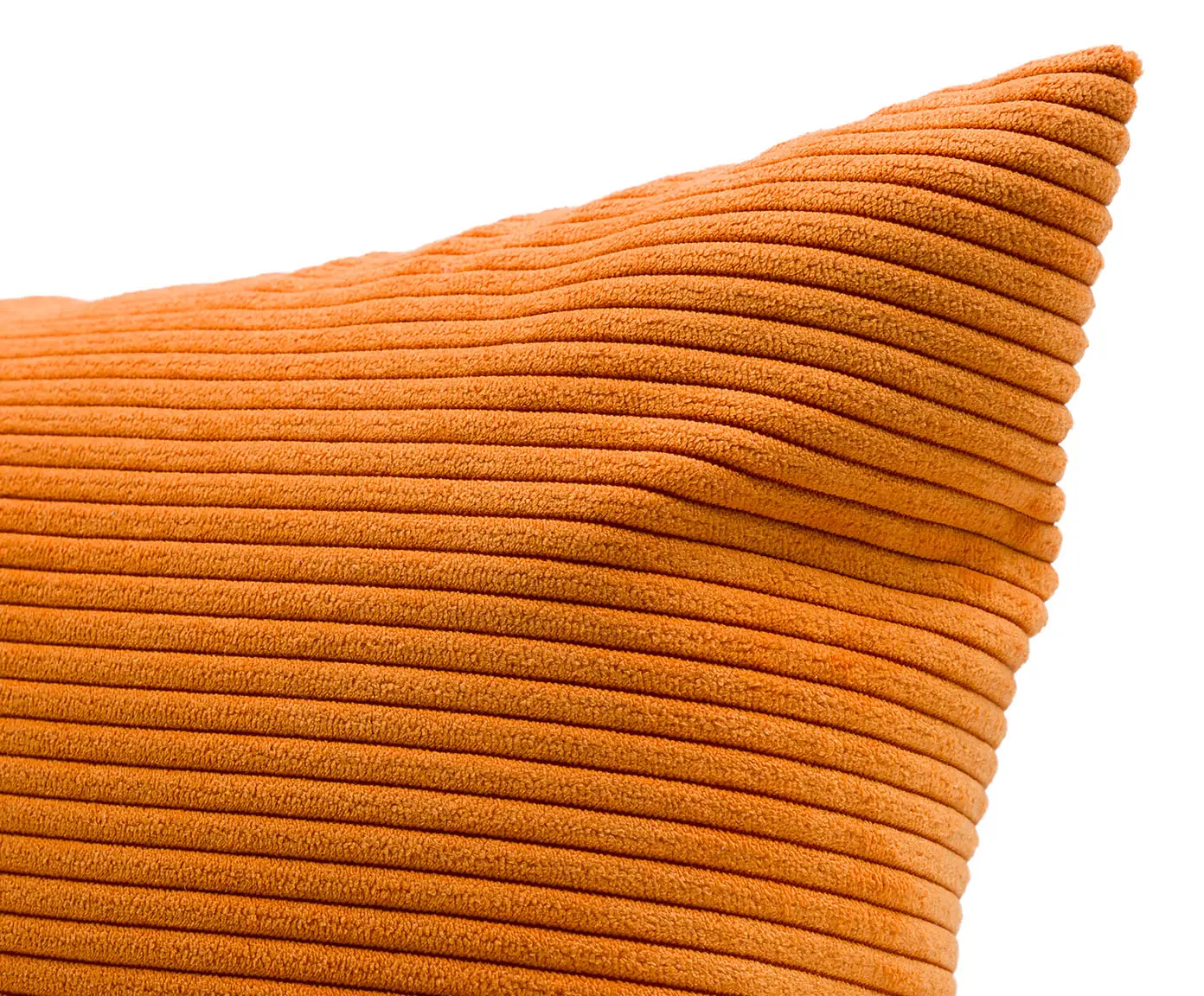 Gözze Capri Kissen Feincord-Optik Orange 30x50 cm