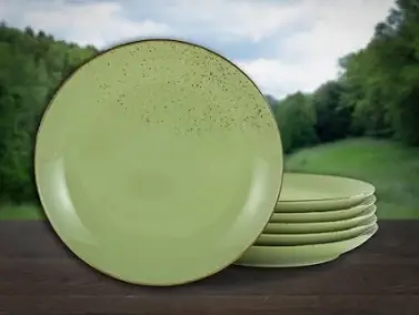 Creatable Speiseteller Nature Green D27 cm