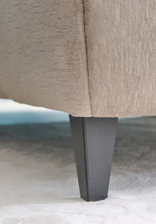 Matex Wohnlandschaft Liguria Silver Beige mit elekt. Sitztiefenverstellung ca. 299x175 cm