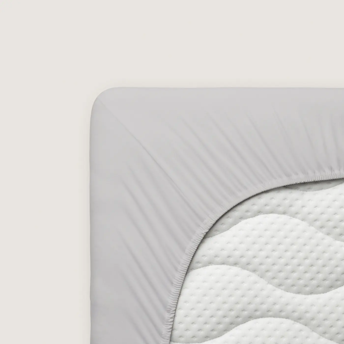 Schlafgut Spannbetttuch Pure 120x200-130x220 cm Grey Light