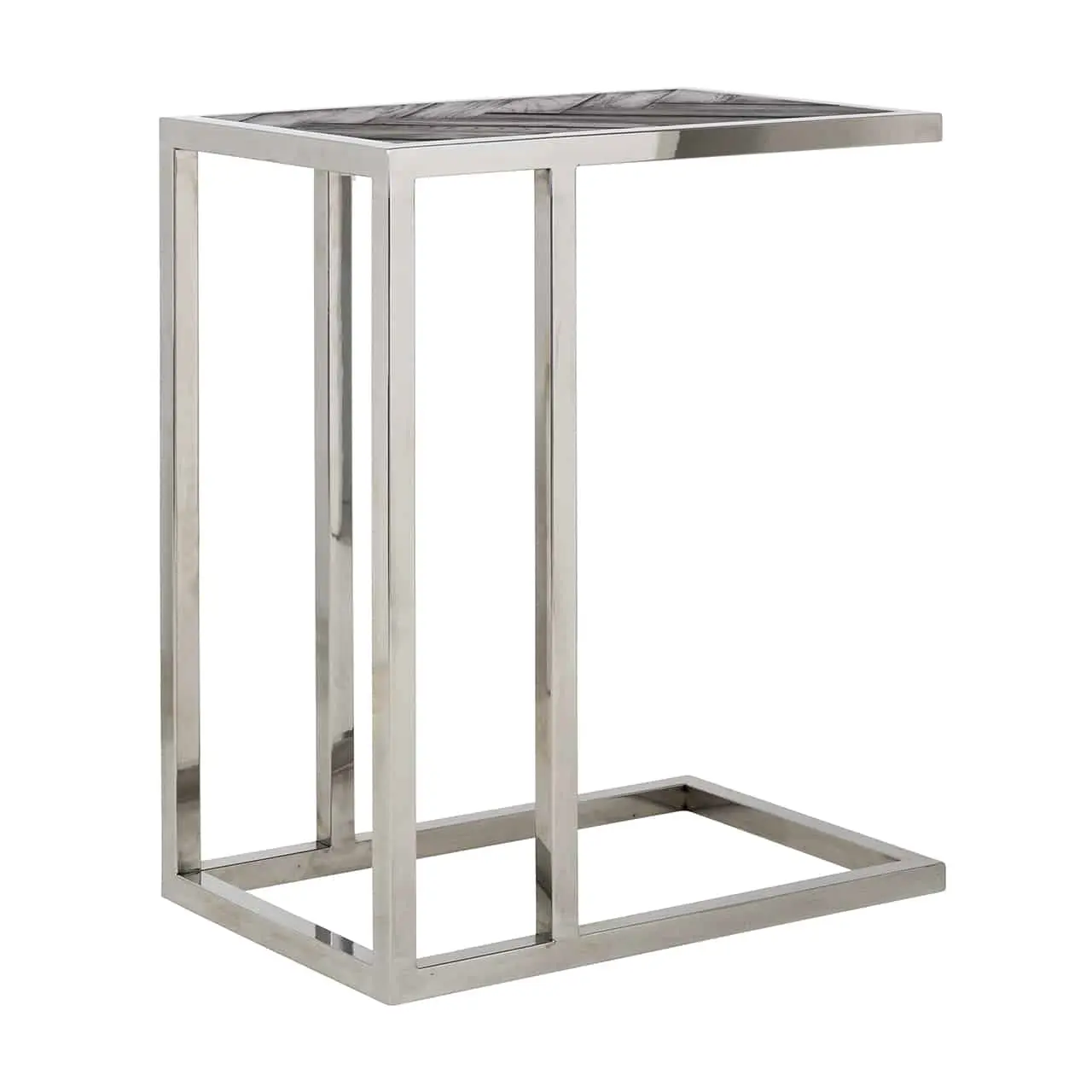 Richmond Interiors Sofa table Blackbone silver (Black rustic)