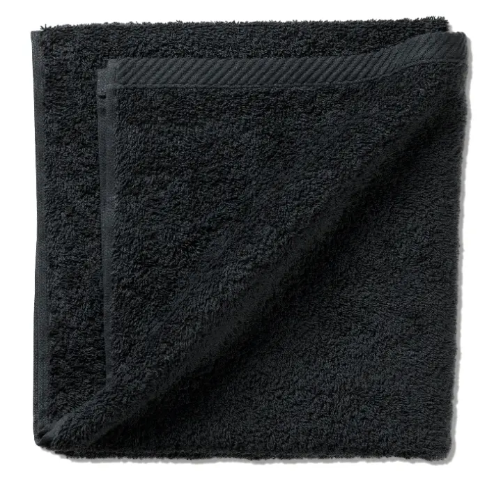 Kela Bade-/Duschtuch Ladessa Schwarz 70x140 cm