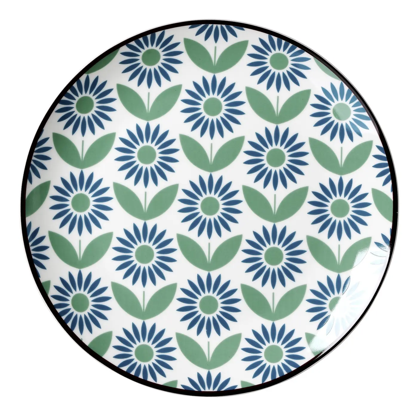 Ritzenhoff Speiseteller Scandi 27 cm Grün/Blau