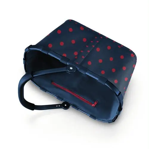 Reisenthel carrybag frame mixed dots red