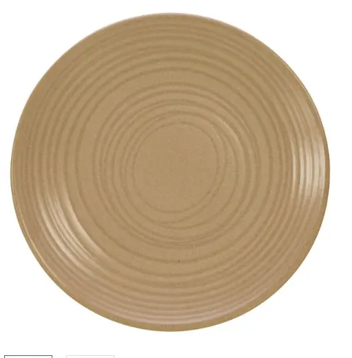 Creatable Dessertteller Lava Stone Sand 21 cm