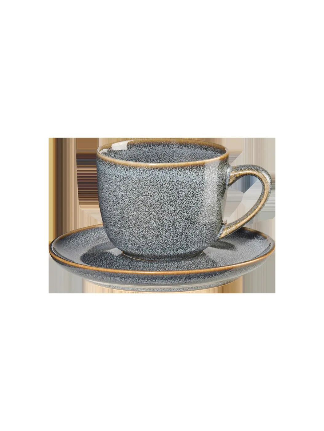 ASA Espressotasse mit Untertasse Denim 0.9 L