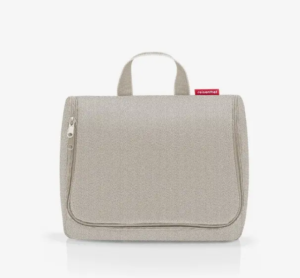 Reisenthel Toiletbag XL herringbone sand 28x26x10 cm