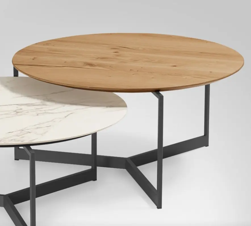 Venjakob Couchtisch 4902 Wildeiche hell geölt ca. 83 cm