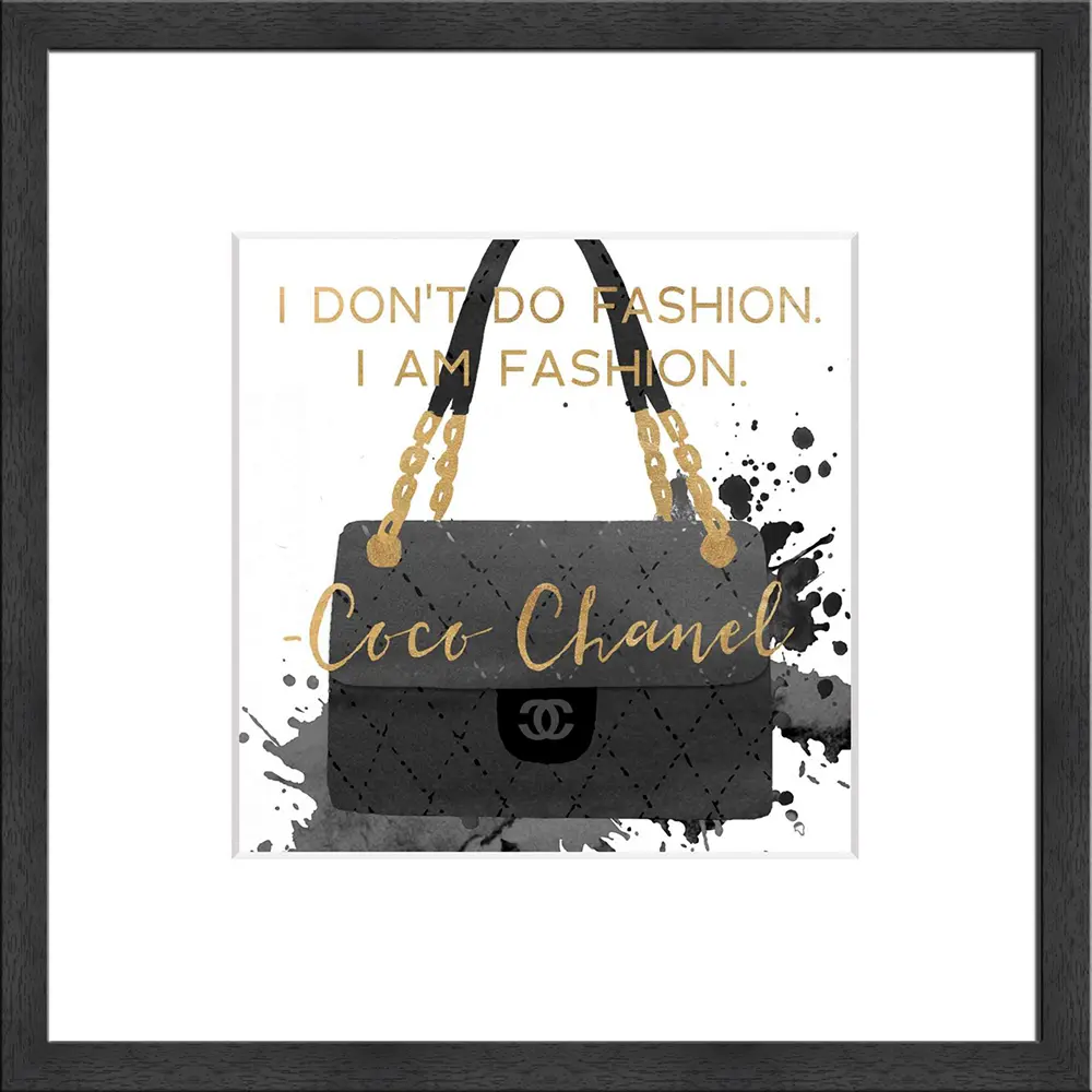 ars graphica Smart-Art 42x42cm - Bella Dos Santos: I am fashion